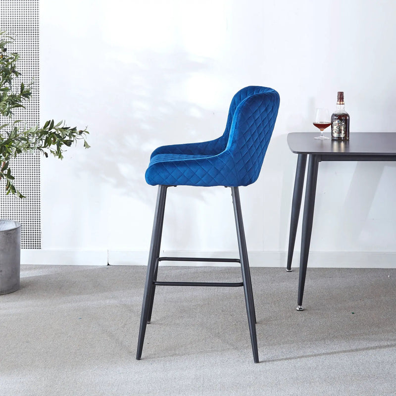 Ergonomic Counter Height Bar Stool (Set of 2) by HouseOfZazla