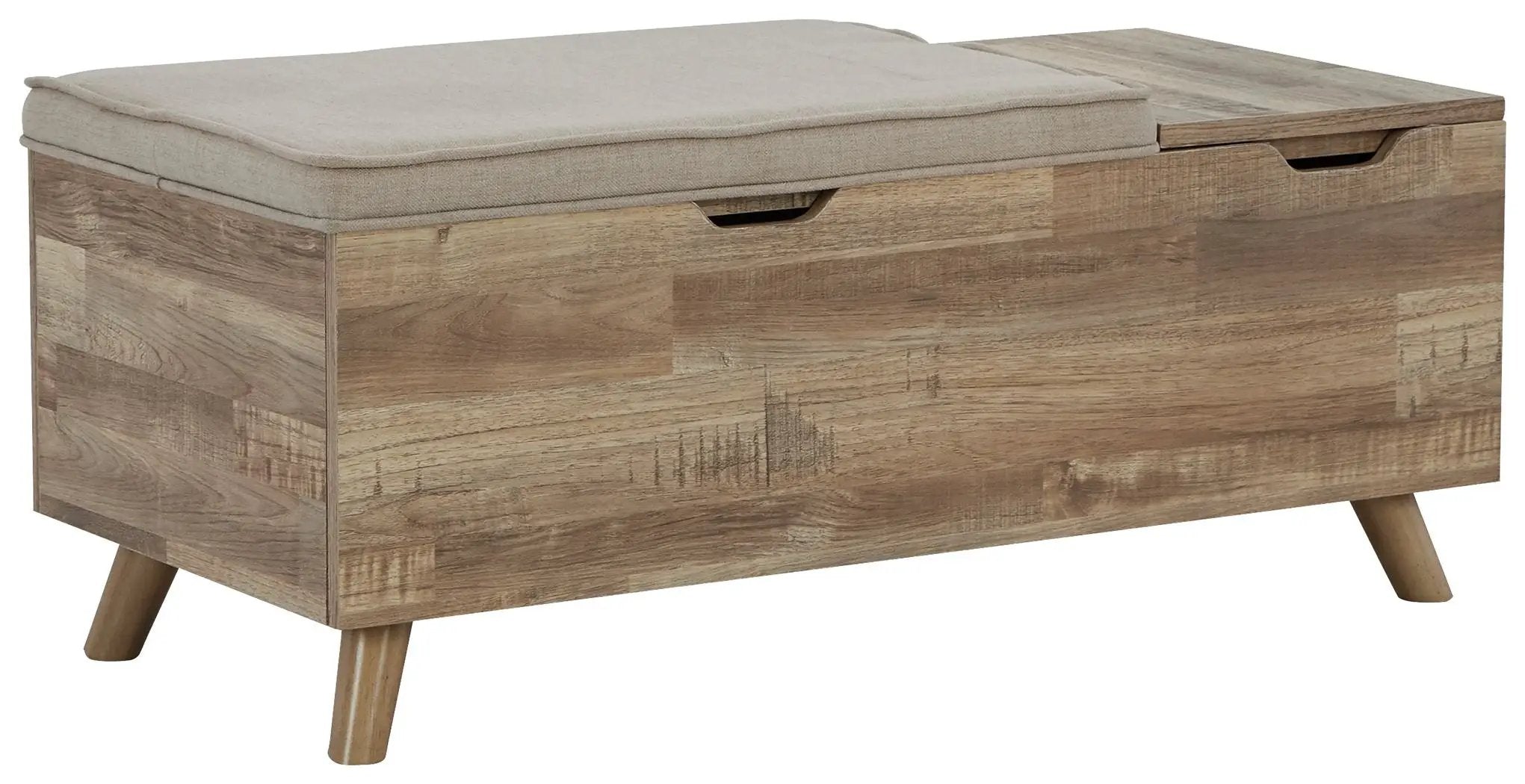 Gerdanet - Storage Bench - Beige by Unique Piece Furniture