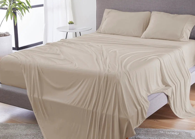 BedGear Dri-Tec Sheet Set, Beige, Split King/Split Cal King by HouseOfZazla