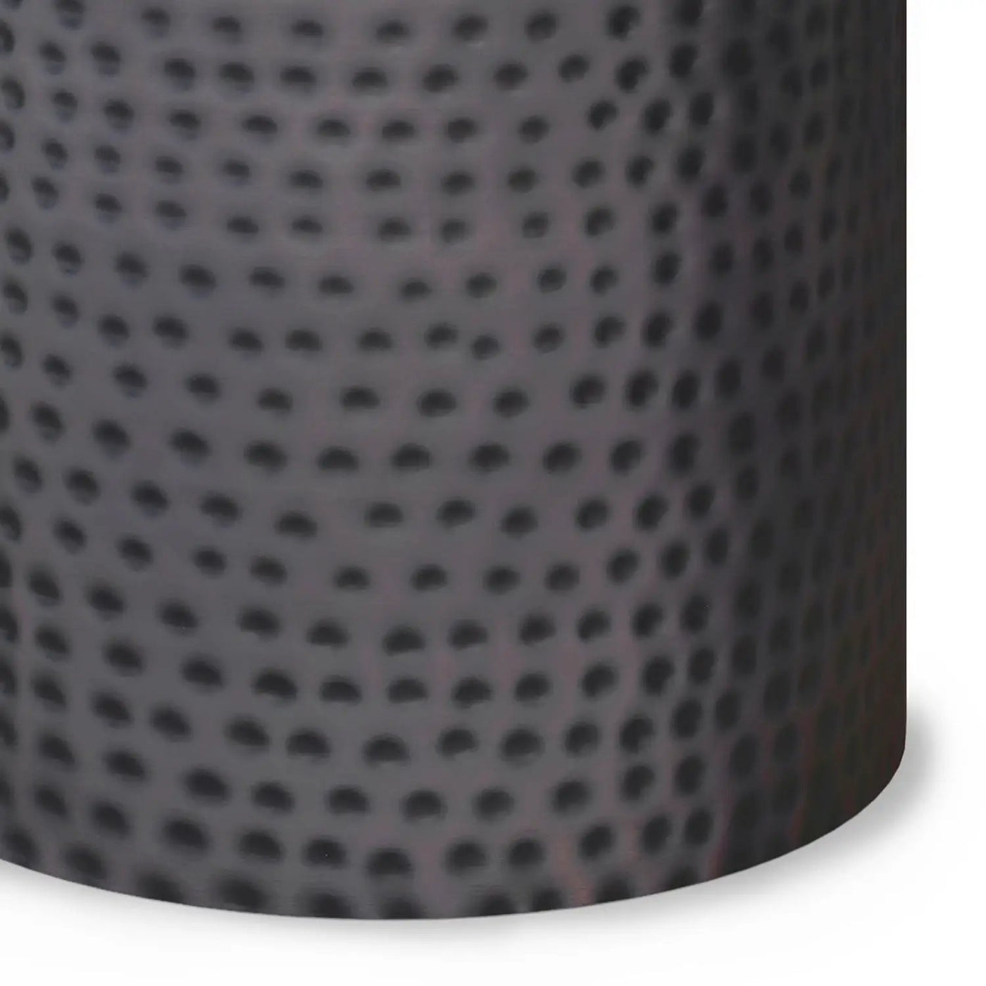 Corbin - Hammered Metal Side Table by Unique Piece Furniture