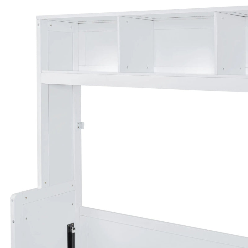 Space Saving Murphy Wall Bed With Closet And Drawers