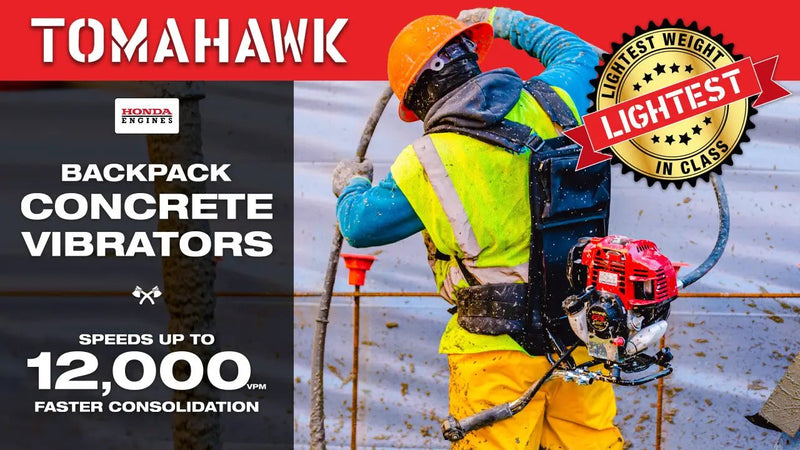 21 ft Concrete Vibrator Flexible Shaft Hose For Concrete Backpack Vibrator by Tomahawk Power
