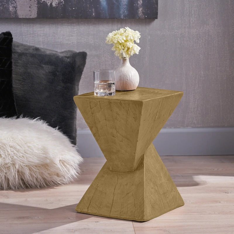 TESS Modern Side Table – Stylish End Table Compatible with Living Room, Bedroom, or Office by HouseOfZazla