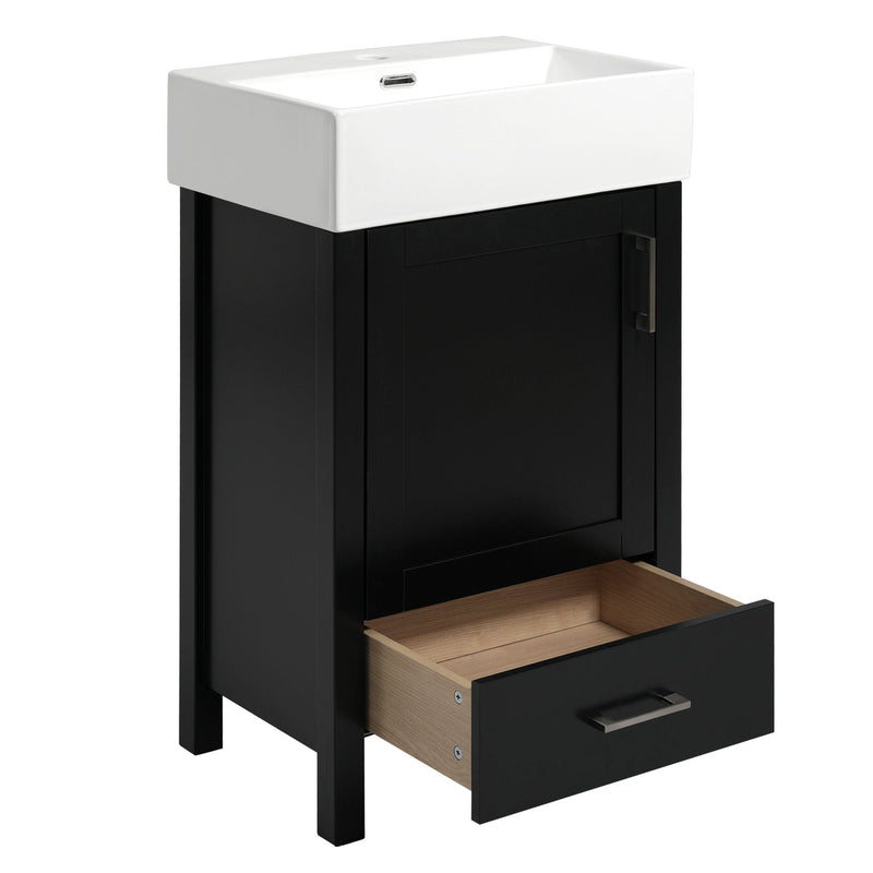 Bathroom Vanity With Sink, Frame And Drawer by HouseOfZazla