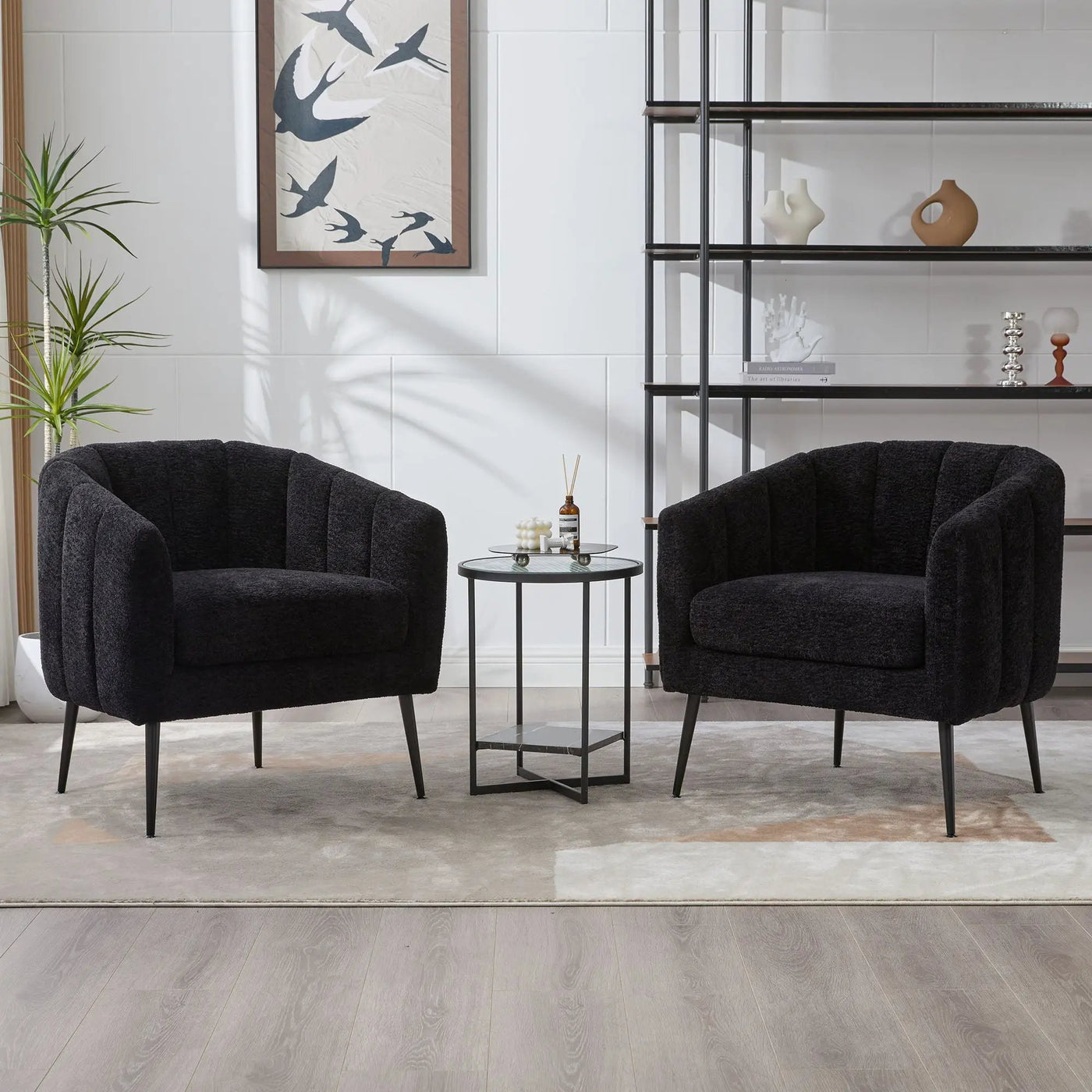 Vanity Barrel Accent Lounge Chair by Unique Piece Furniture