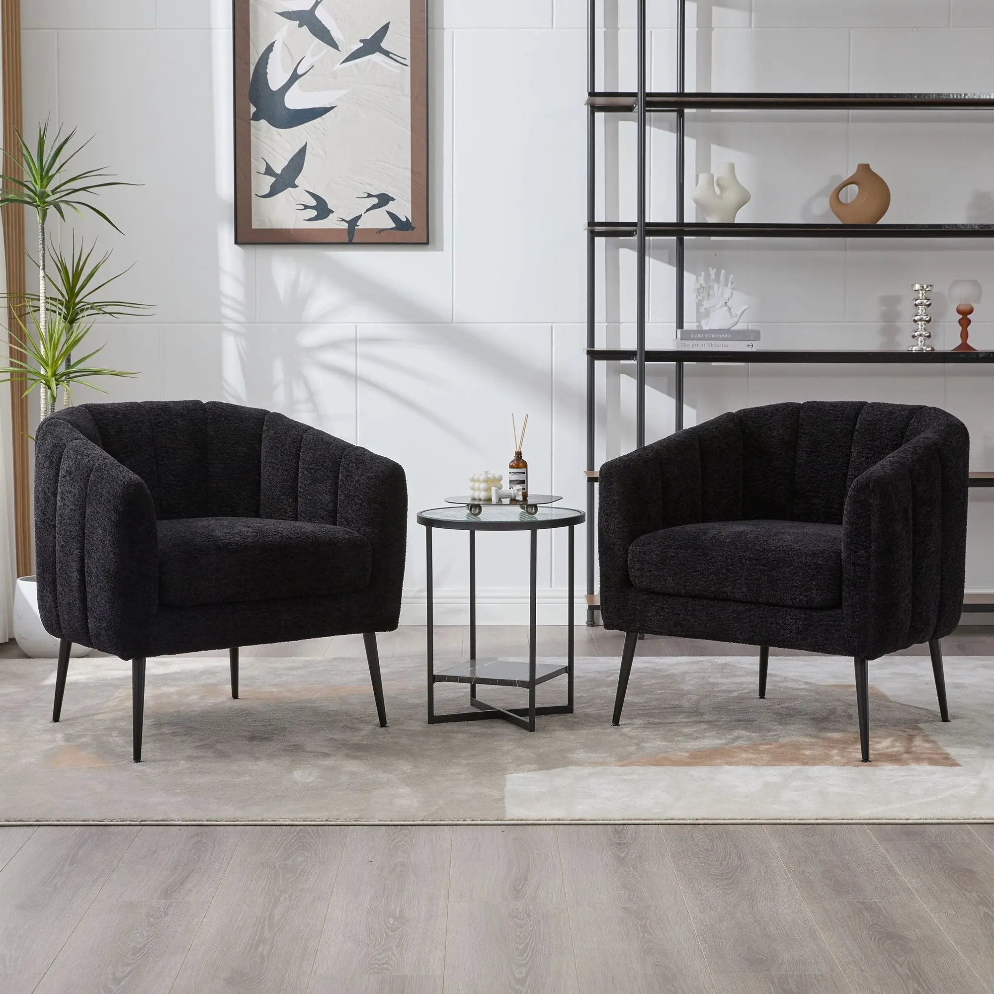 Vanity Barrel Accent Lounge Chair by Unique Piece Furniture