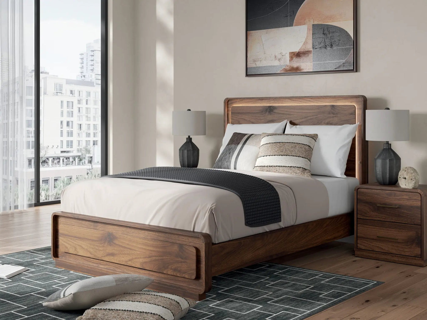 Fortlorn - Panel Bed by Unique Piece Furniture