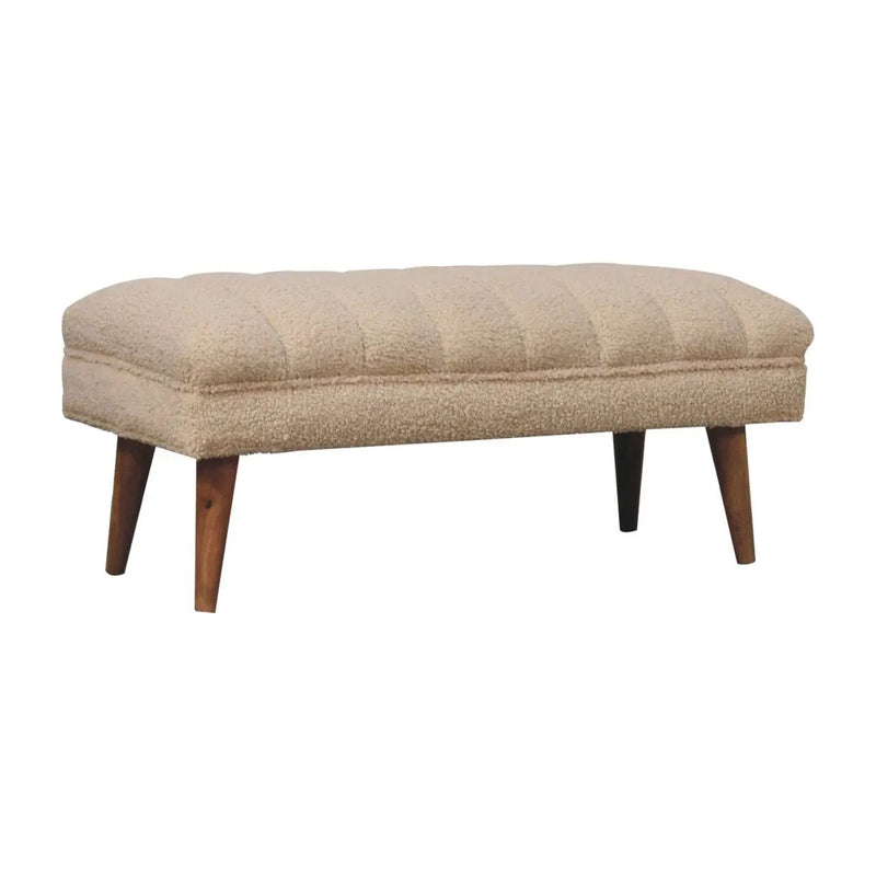 Puffer Bench - Beige by Unique Piece Furniture