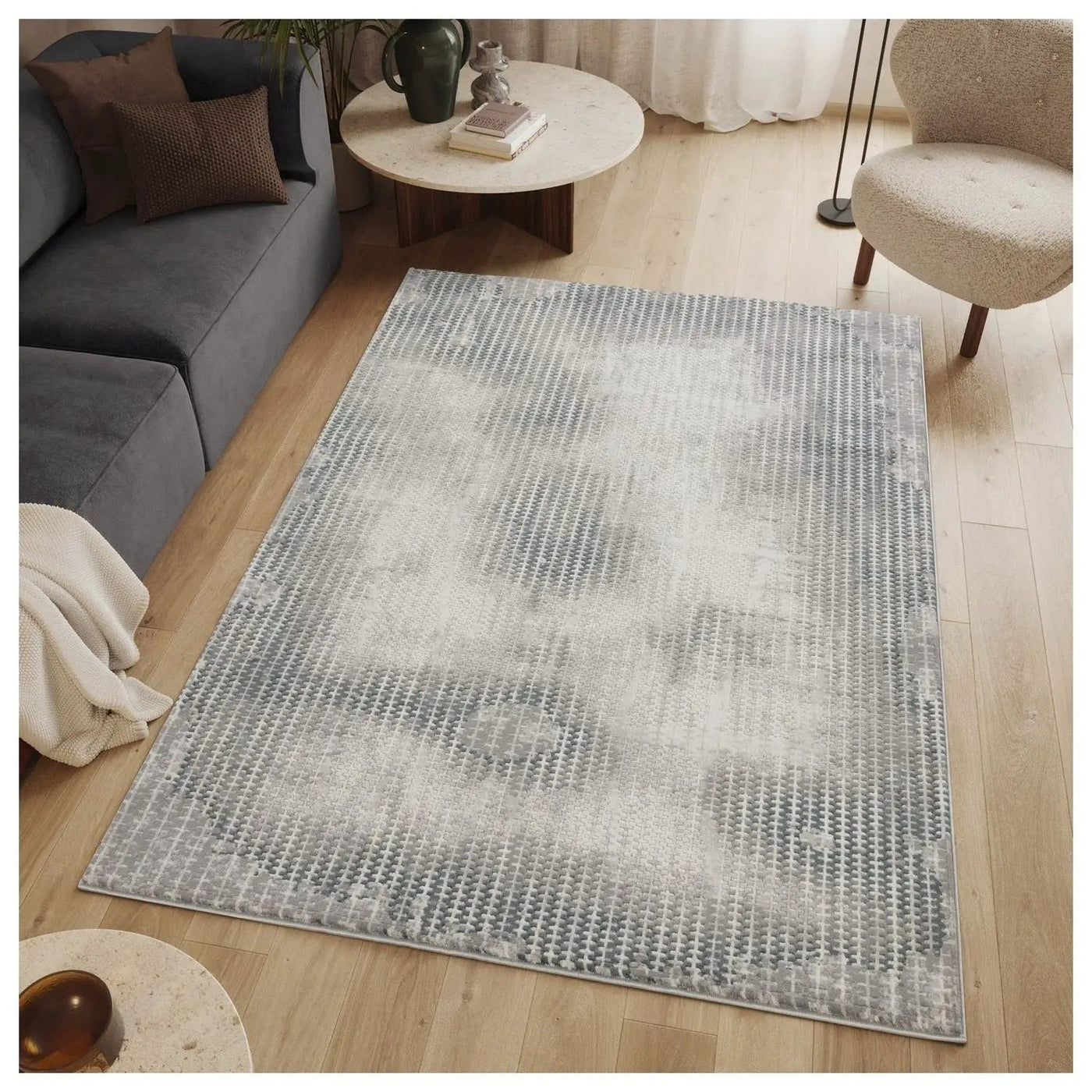 Geometrix - Contemporary Area Rug With 3D Effect by HouseOfZazla