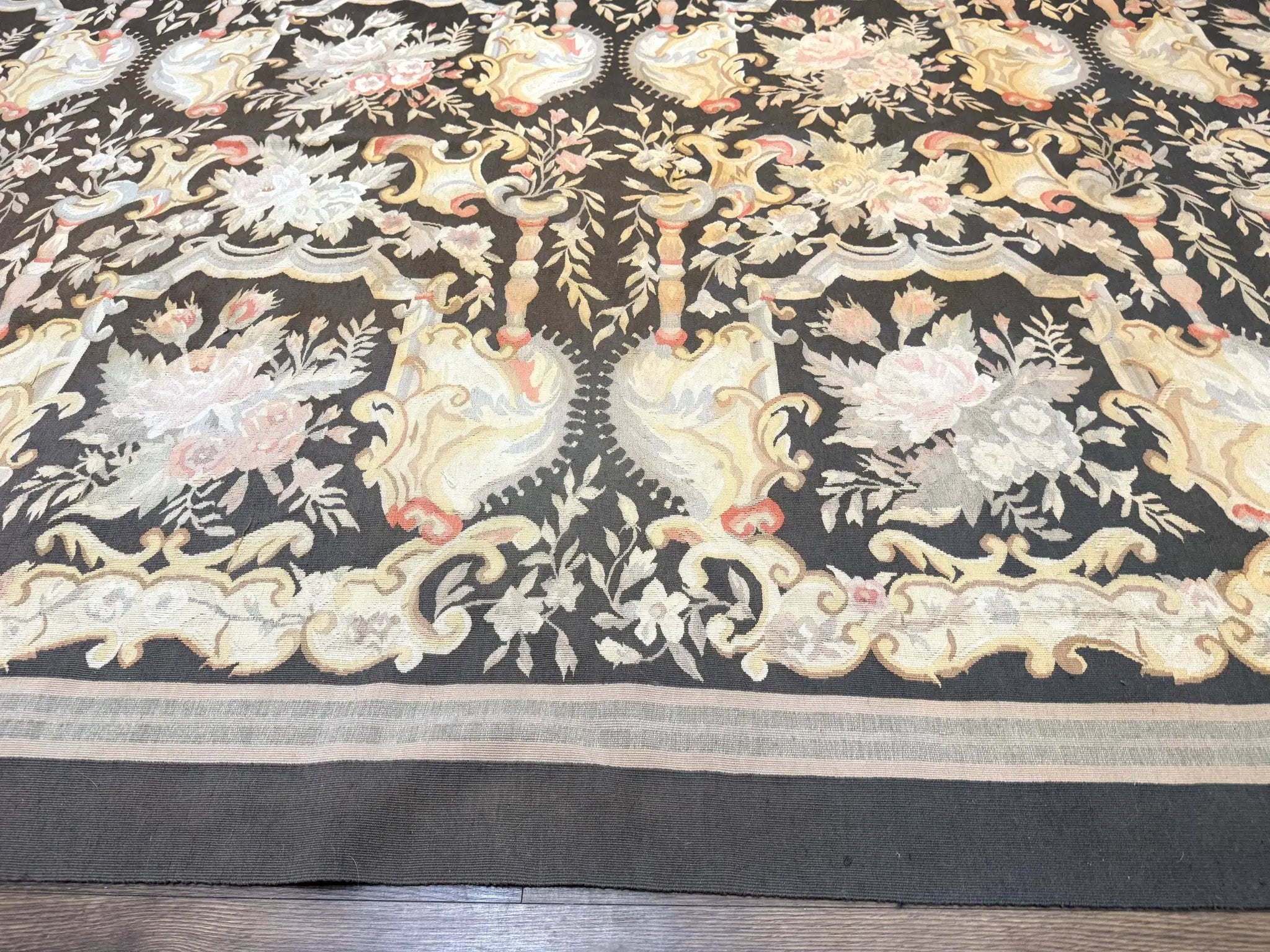 Palace Size Aubusson Rug 12x18 by Jewel Rugs