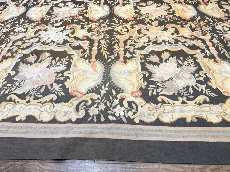 Palace Size Aubusson Rug 12x18 by Jewel Rugs