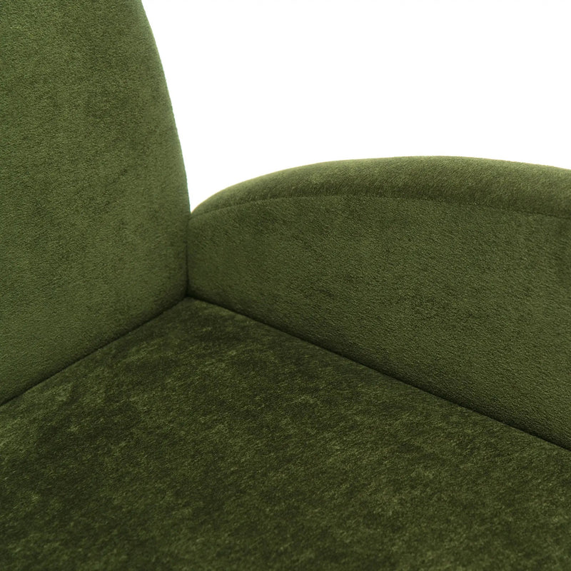Velvet Fabric Decorative Lounge Chair by HouseOfZazla