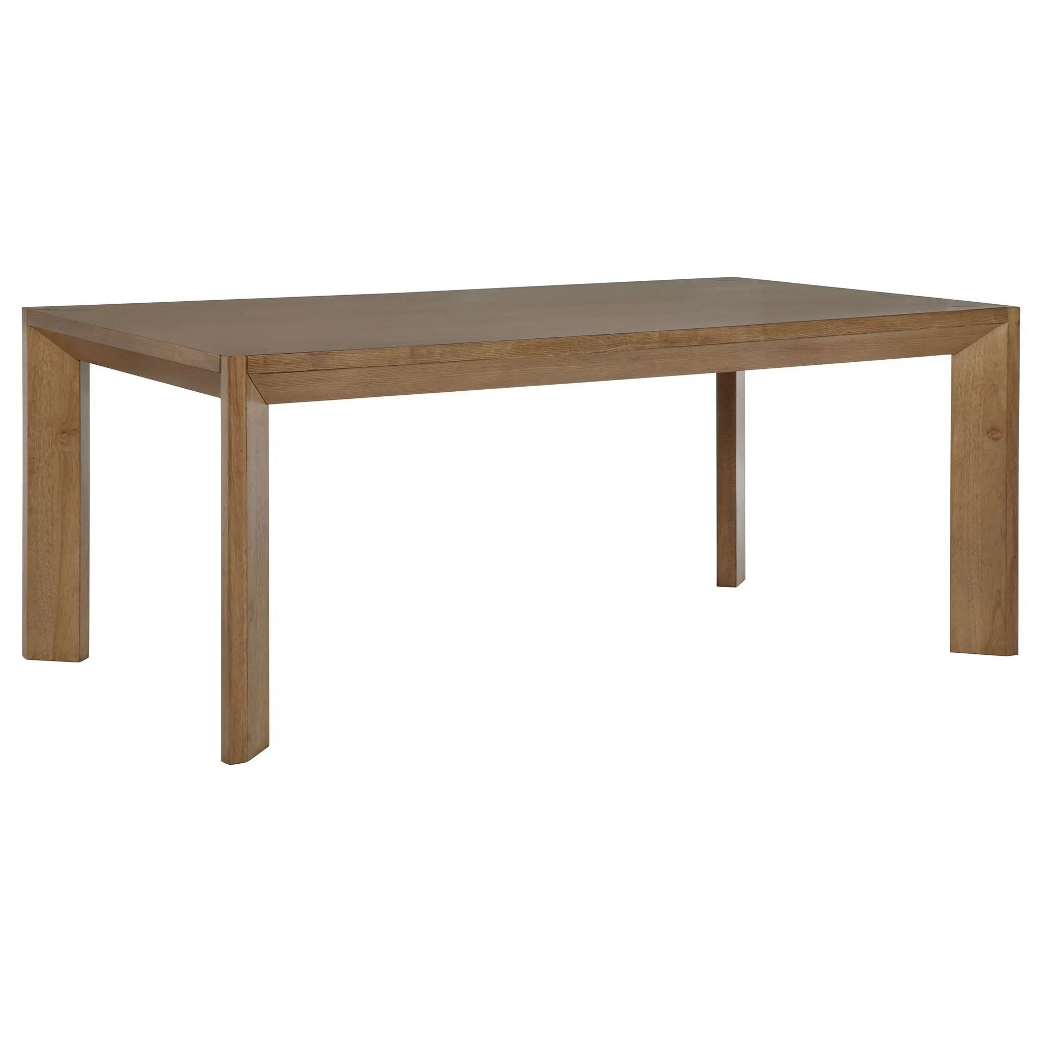 Bruner 72-inch Rectangular Wood Dining Table Natural Brown by Unique Piece Furniture