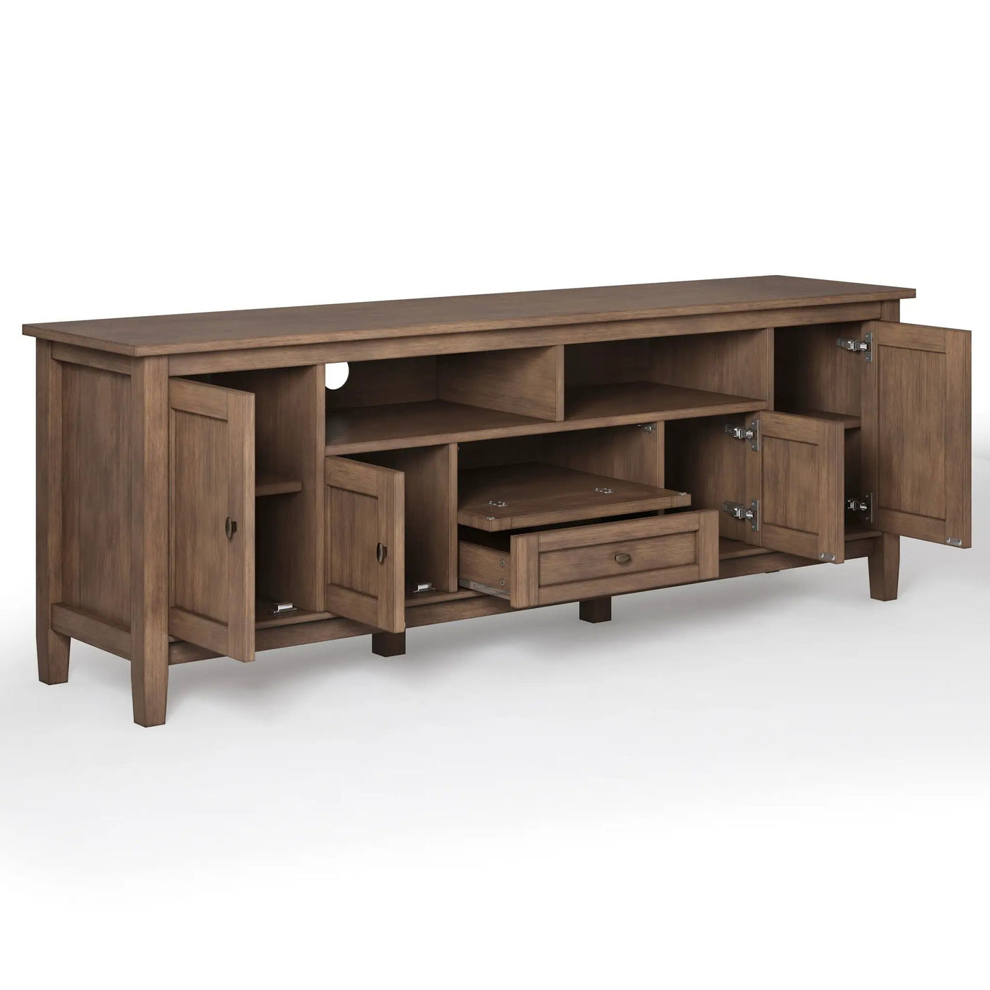 Warm Shaker - Handcrafted TV Media Stand by HouseOfZazla
