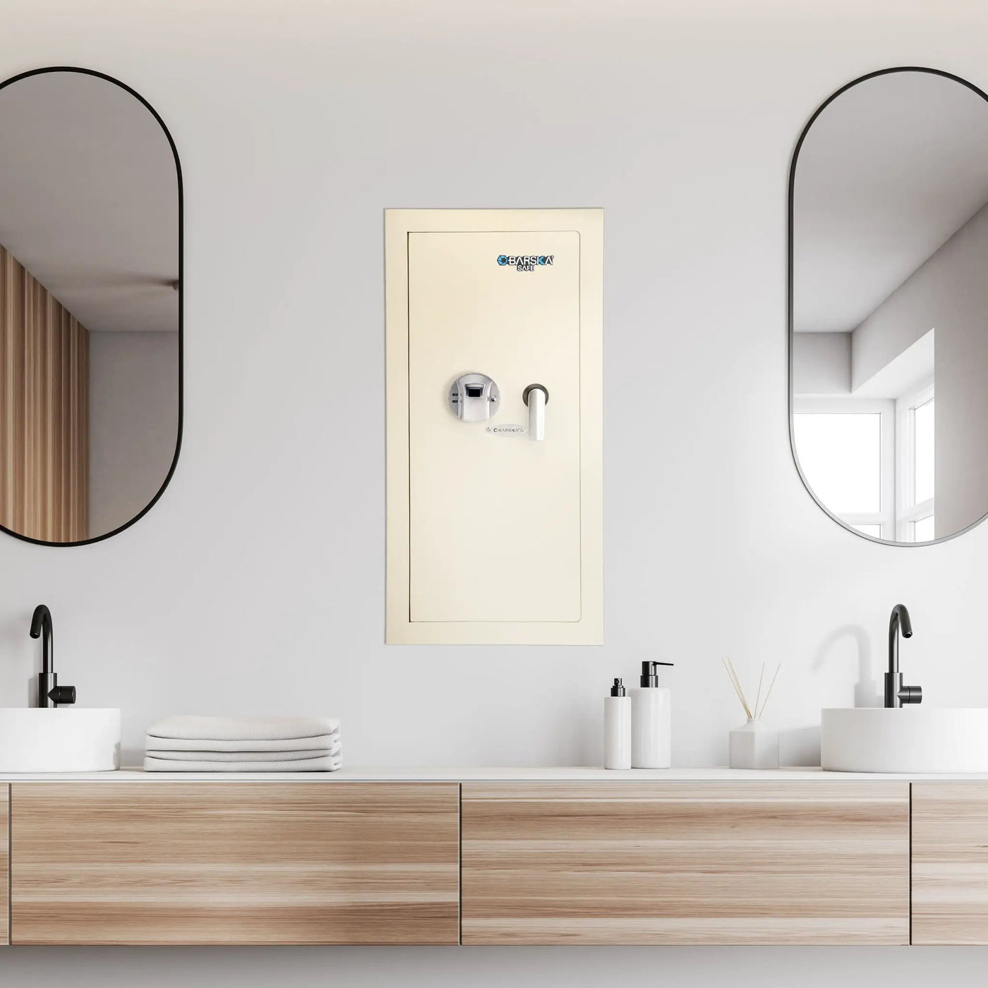 Durable Biometric Wall Safe by HouseOfZazla