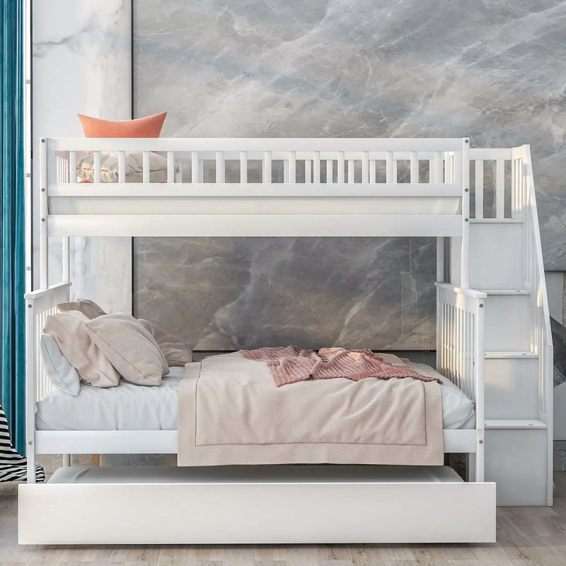 Bunk Bed With Staircase by Unique Piece Furniture