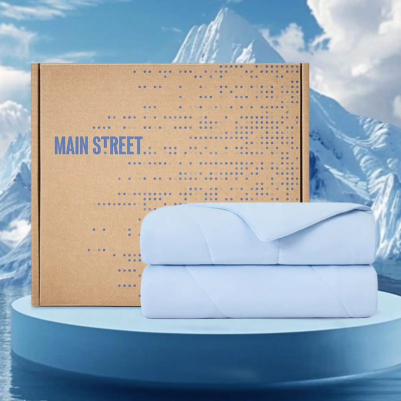 1-Piece 60x90" Cooling DA Comforter, Ice by HouseOfZazla