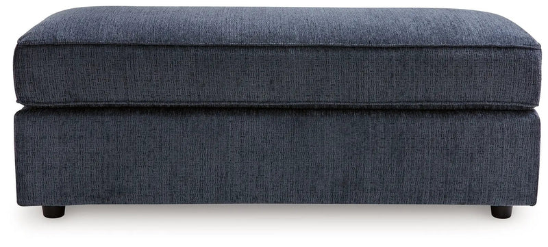 Albar Place - Oversized Accent Ottoman - Cobalt by Unique Piece Furniture