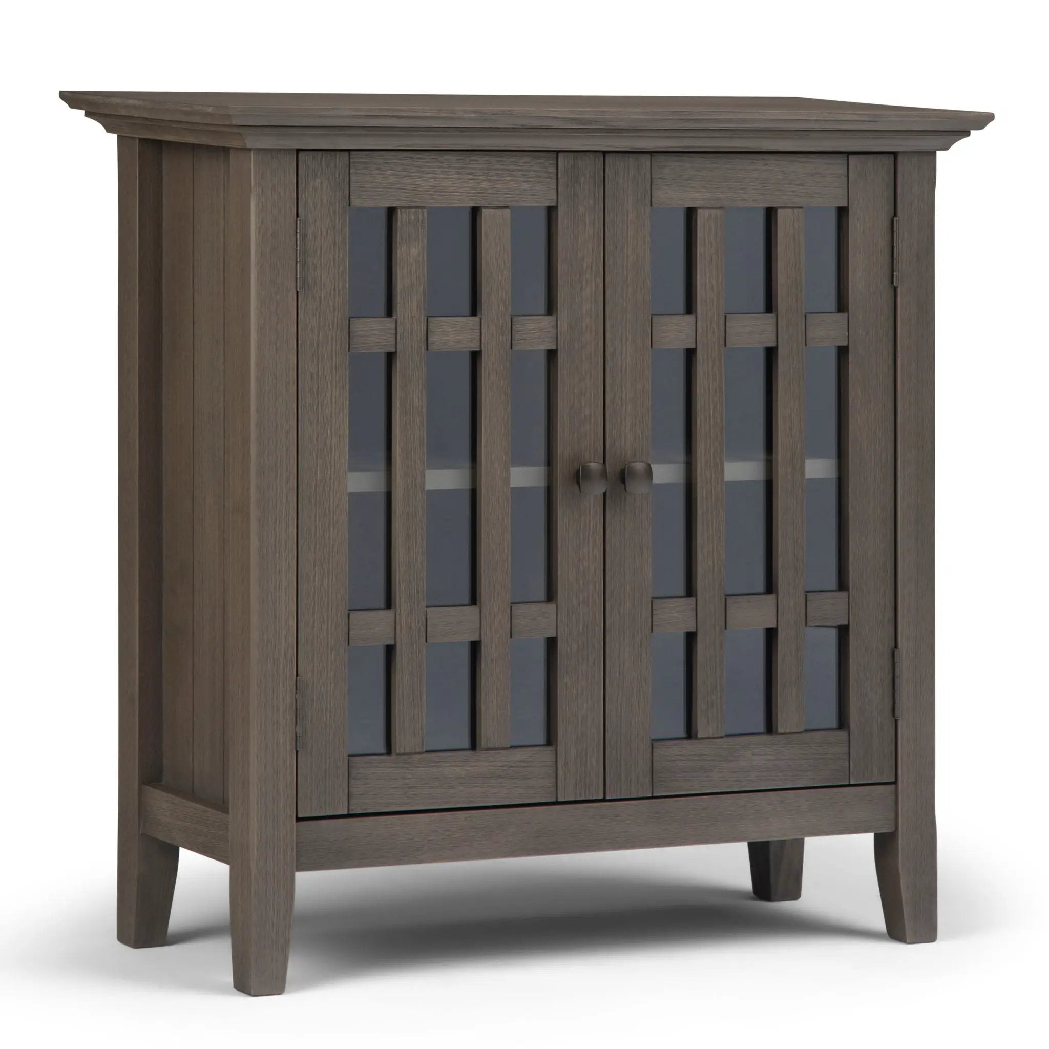 Bedford - Low Storage Media Cabinet - Farmhouse Gray by Unique Piece Furniture