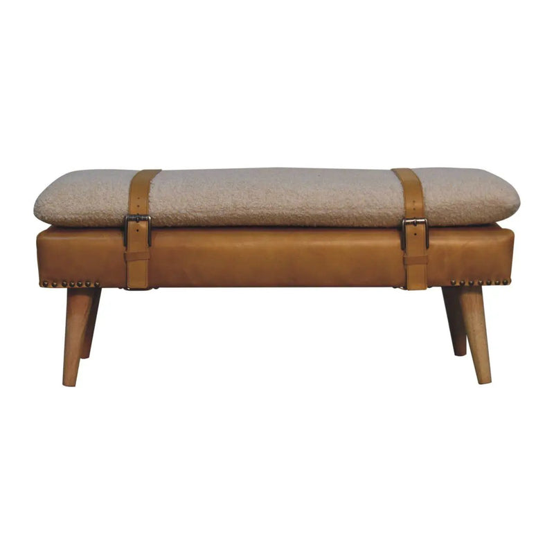Buffalo - Hide Bench by Unique Piece Furniture