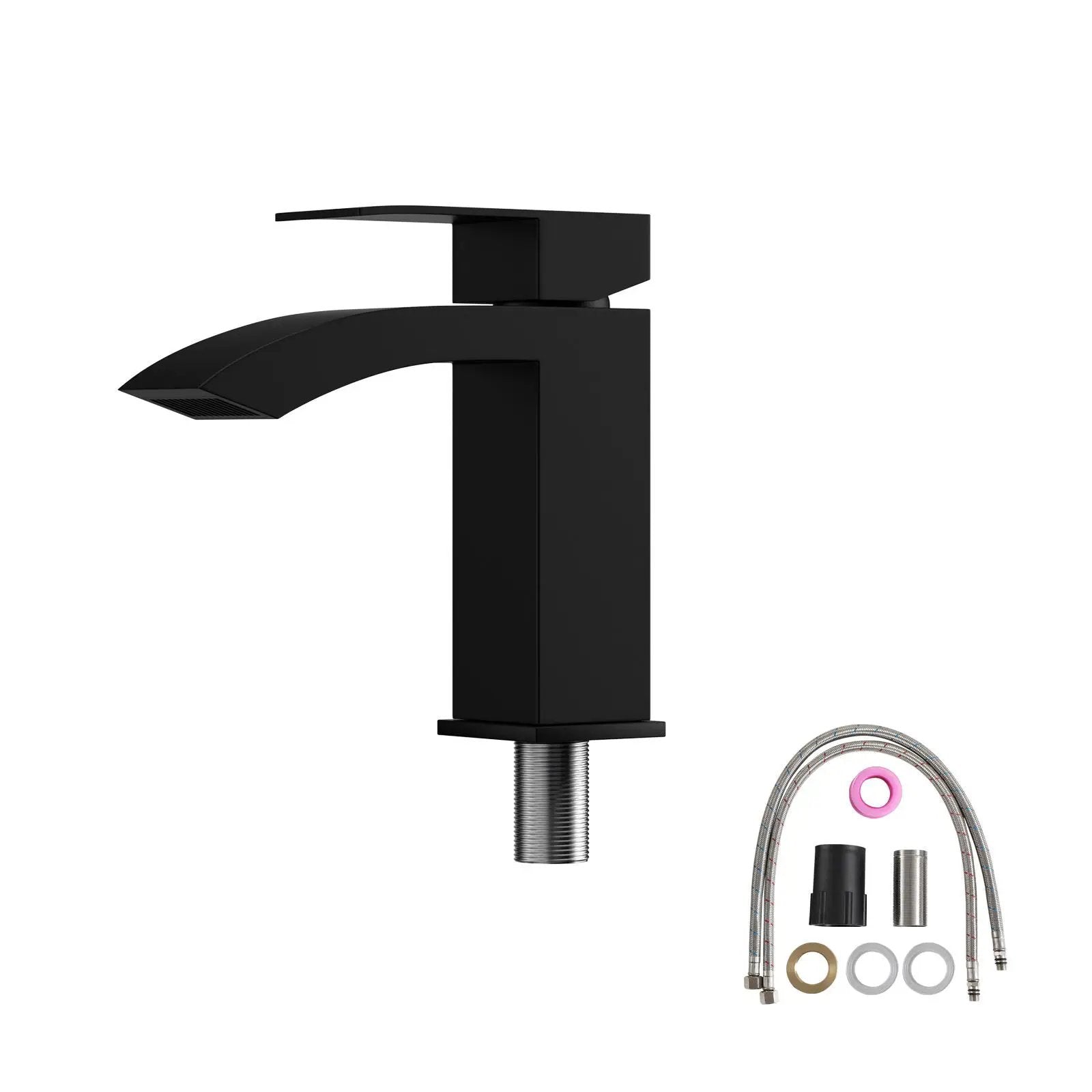 Wall Mounted Rectangular Bathroom Sink With Towel Bar by HouseOfZazla