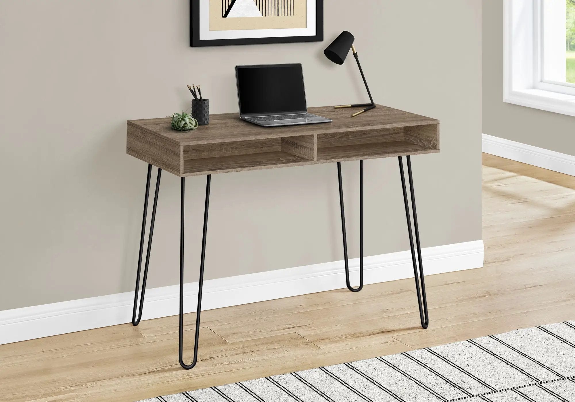 Computer Desk, Home Office, Laptop, Left And Right Set-Up, Storage Drawers, Work, Contemporary, Modern by Unique Piece Furniture