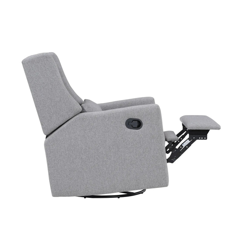 Pronto - Swivel Glider Recliner With Pillow by HouseOfZazla