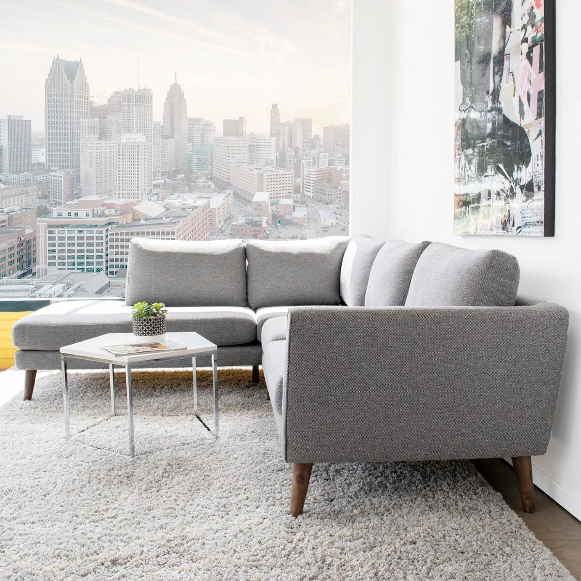 Benson - Sectional Sofa With Chaise by Unique Piece Furniture