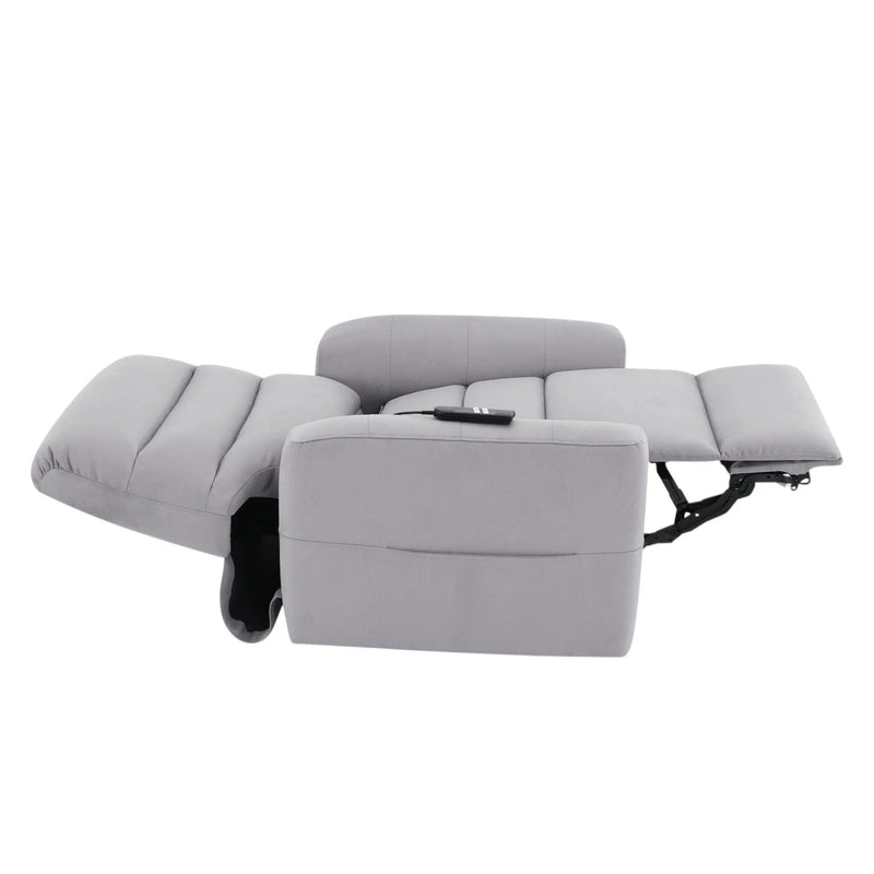 Freddie - Power Motion Recliner With Lift - Gray by Unique Piece Furniture
