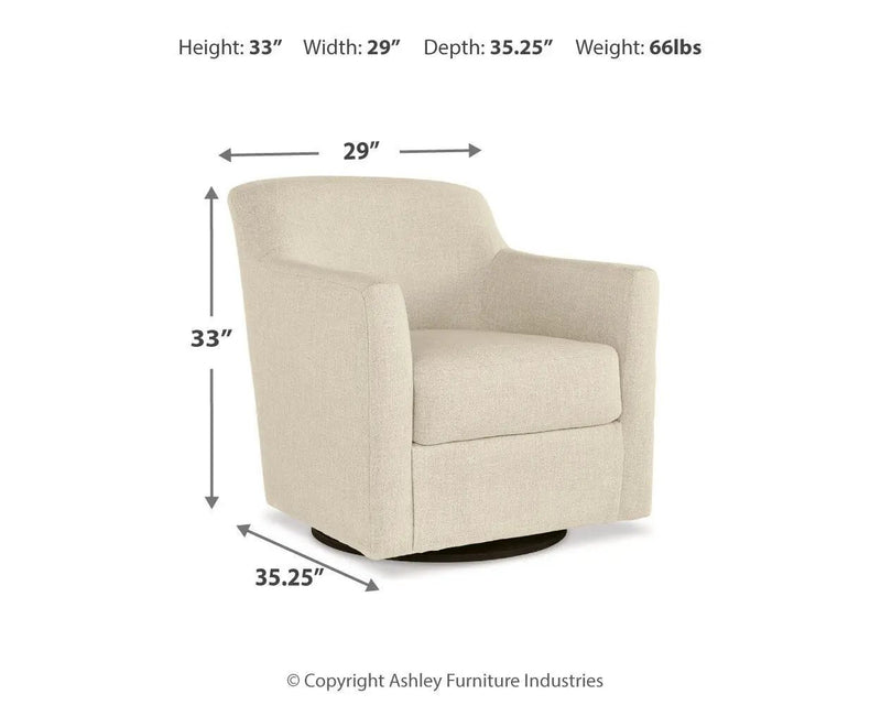 Bradney - Swivel Accent Chair by Unique Piece Furniture