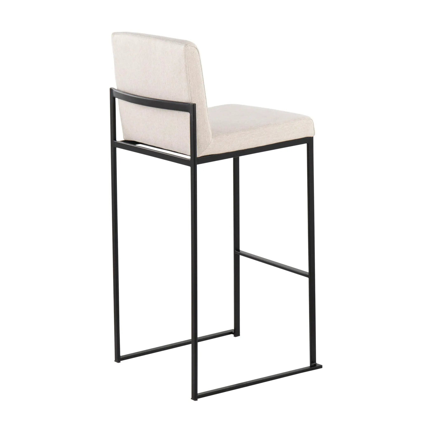 Fuji - Contemporary High Back Barstool Elegant Design by HouseOfZazla