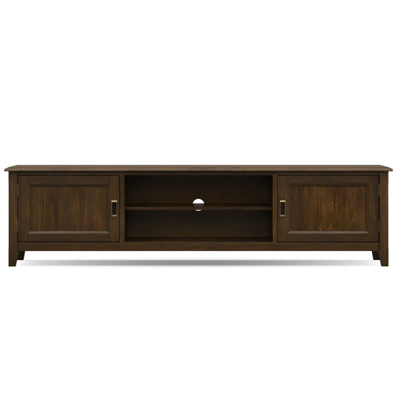 Burlington - Low TV Media Stand - Mahogany by Unique Piece Furniture