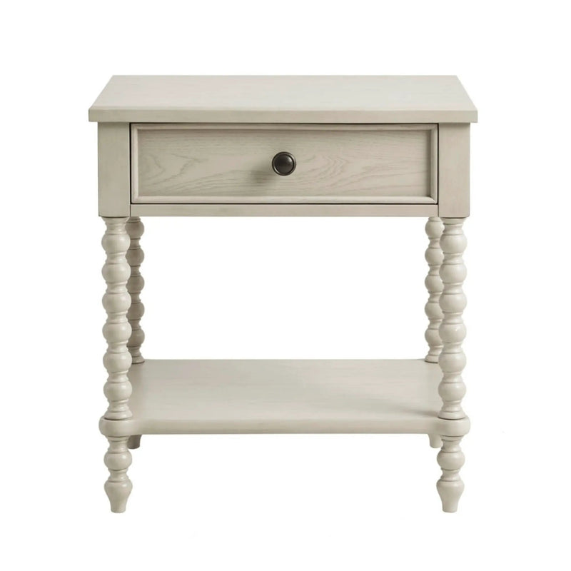 Traditional Durable Nightstand Table With Drawer And Shelf by HouseOfZazla