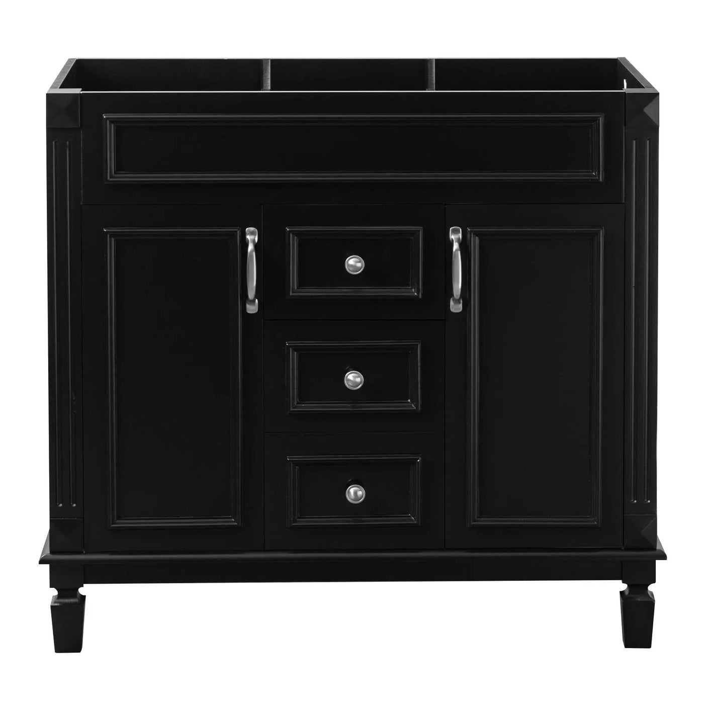 Bathroom Vanity Cabinet With 2 Soft Closing Doors And 2 Drawers by Unique Piece Furniture