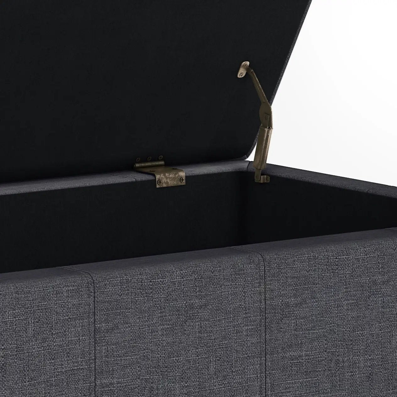 Dover - Upholstered Storage Ottoman Bench by HouseOfZazla