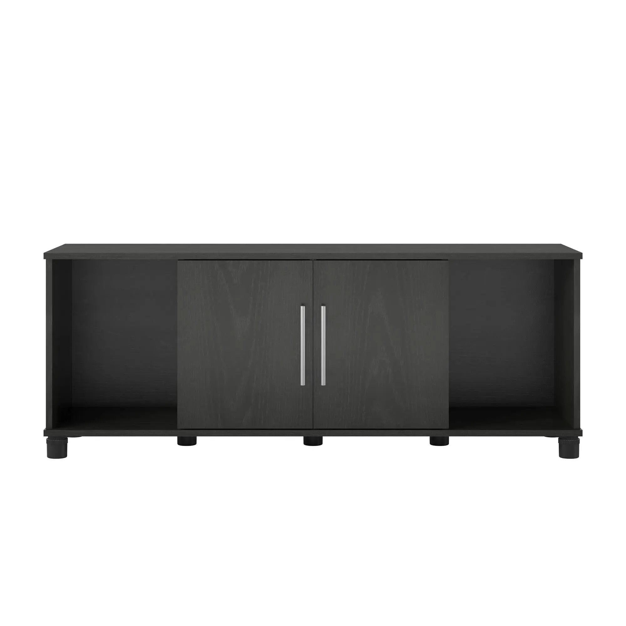 Systembuild Evolution Camberly - Shoe Storage Bench - Black Brown by Unique Piece Furniture