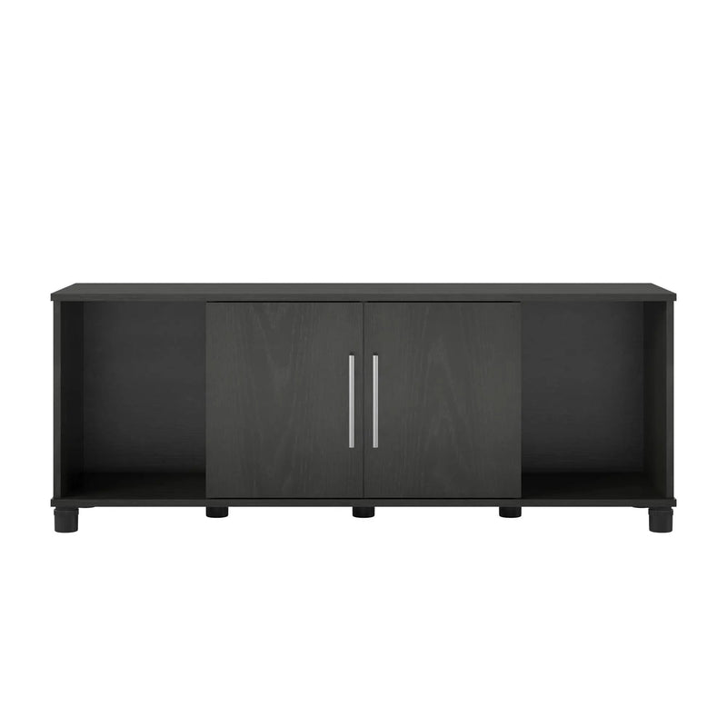 Systembuild Evolution Camberly - Shoe Storage Bench - Black Brown by Unique Piece Furniture