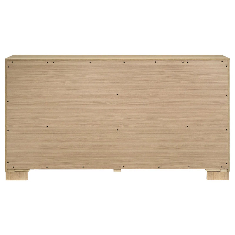 Arielle 6-drawer Bedroom Dresser Cabinet Light Oak by Unique Piece Furniture