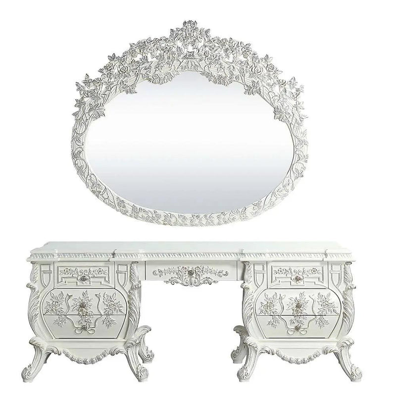 Vanaheim - Vanity Desk - Antique White by Unique Piece Furniture