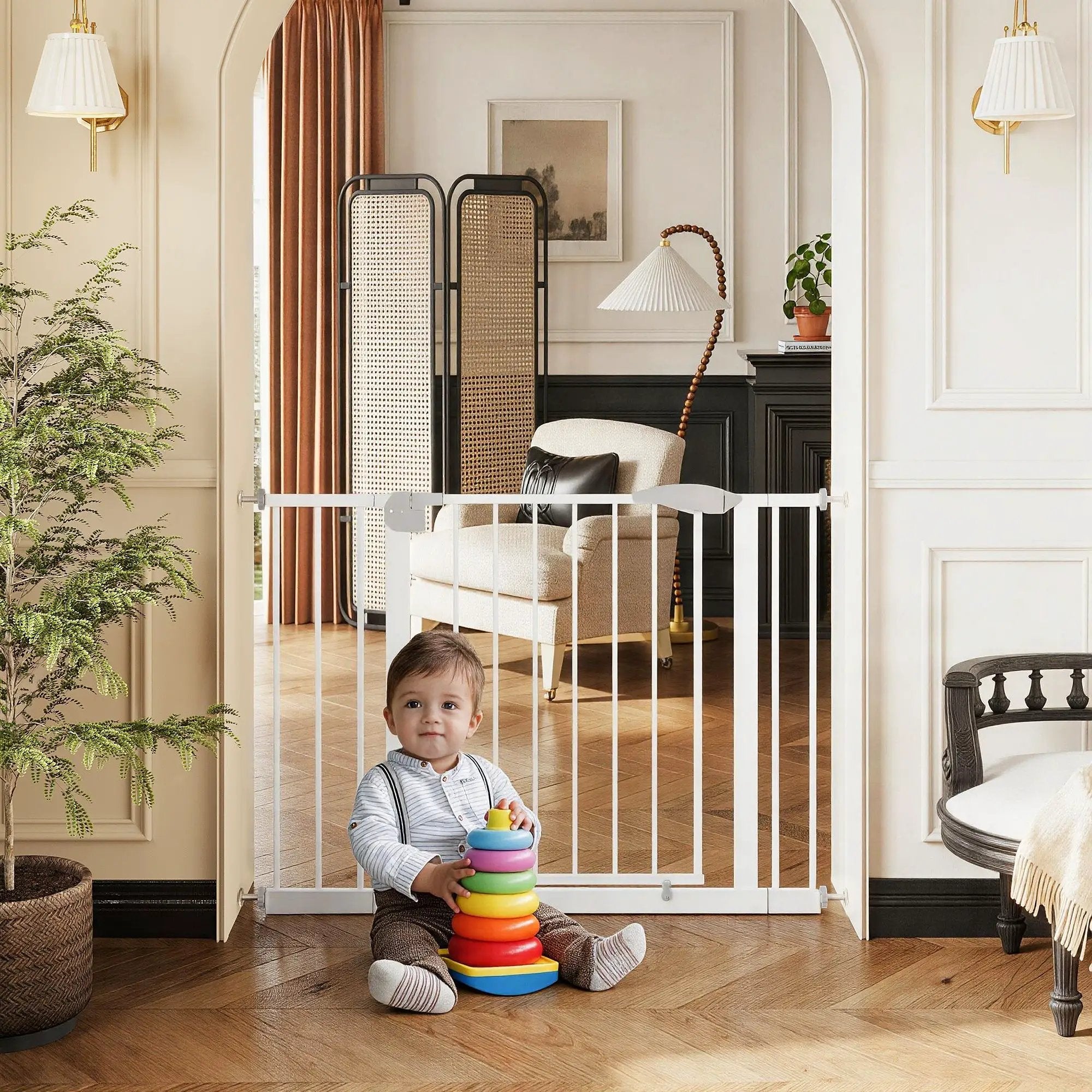 Baby Gate For Stairs And Doorways by HouseOfZazla