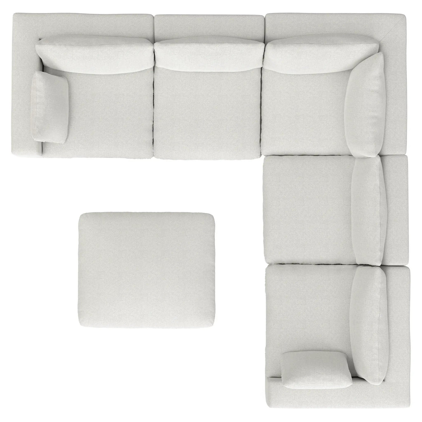 Jasmine - Handcrafted Sofa And Ottoman by Unique Piece Furniture