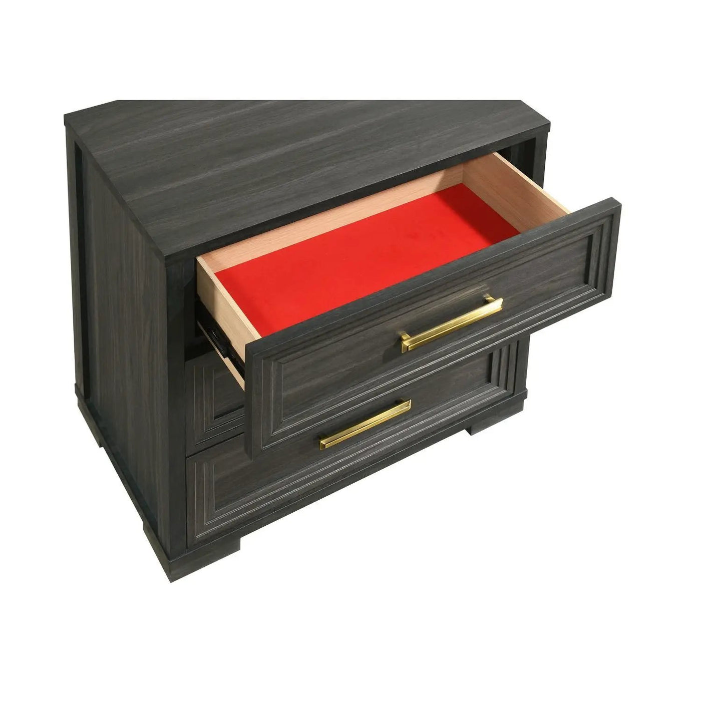 Colorado - Bedroom Set With Upholstered LED Headboard by HouseOfZazla