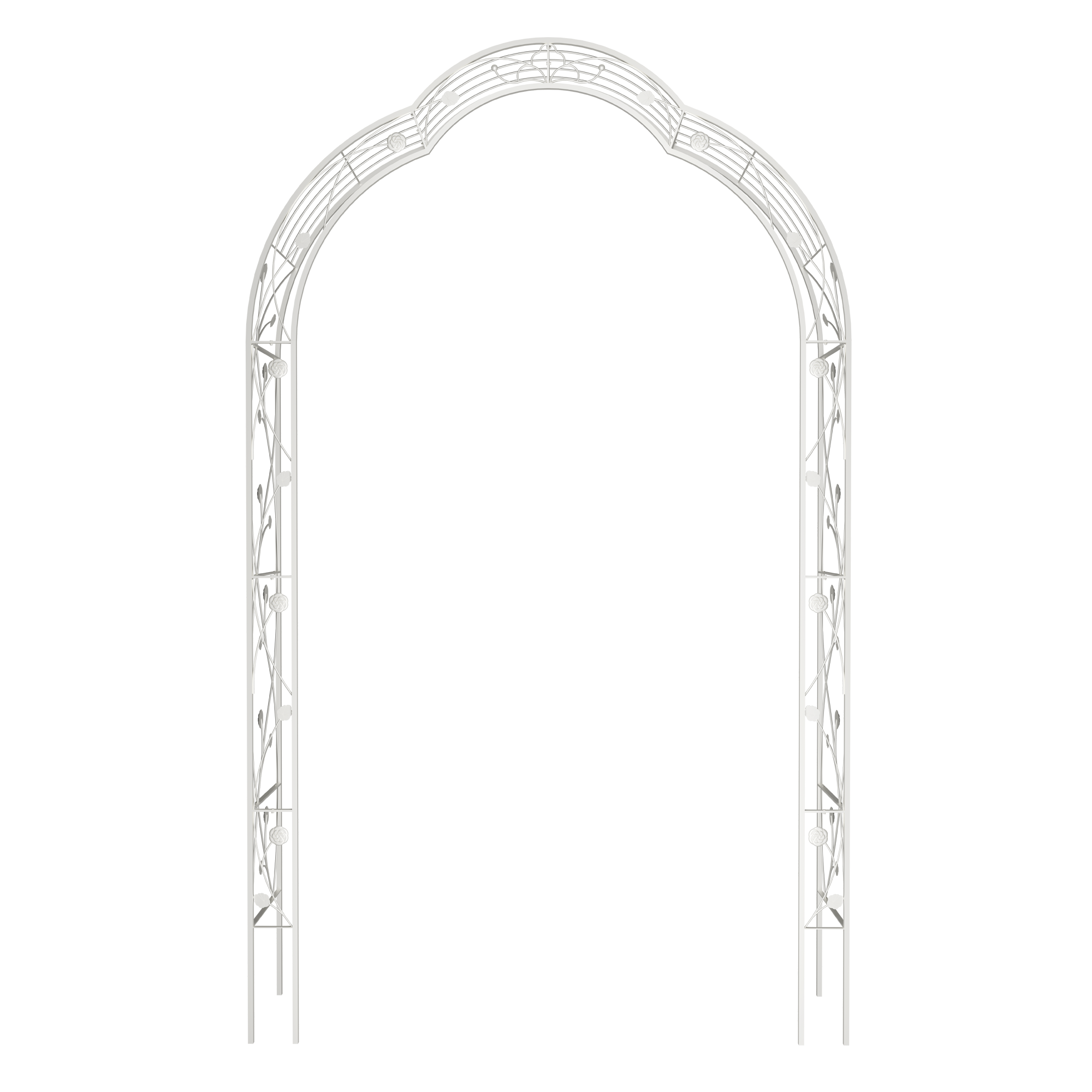 Metal Garden Arch by HouseOfZazla