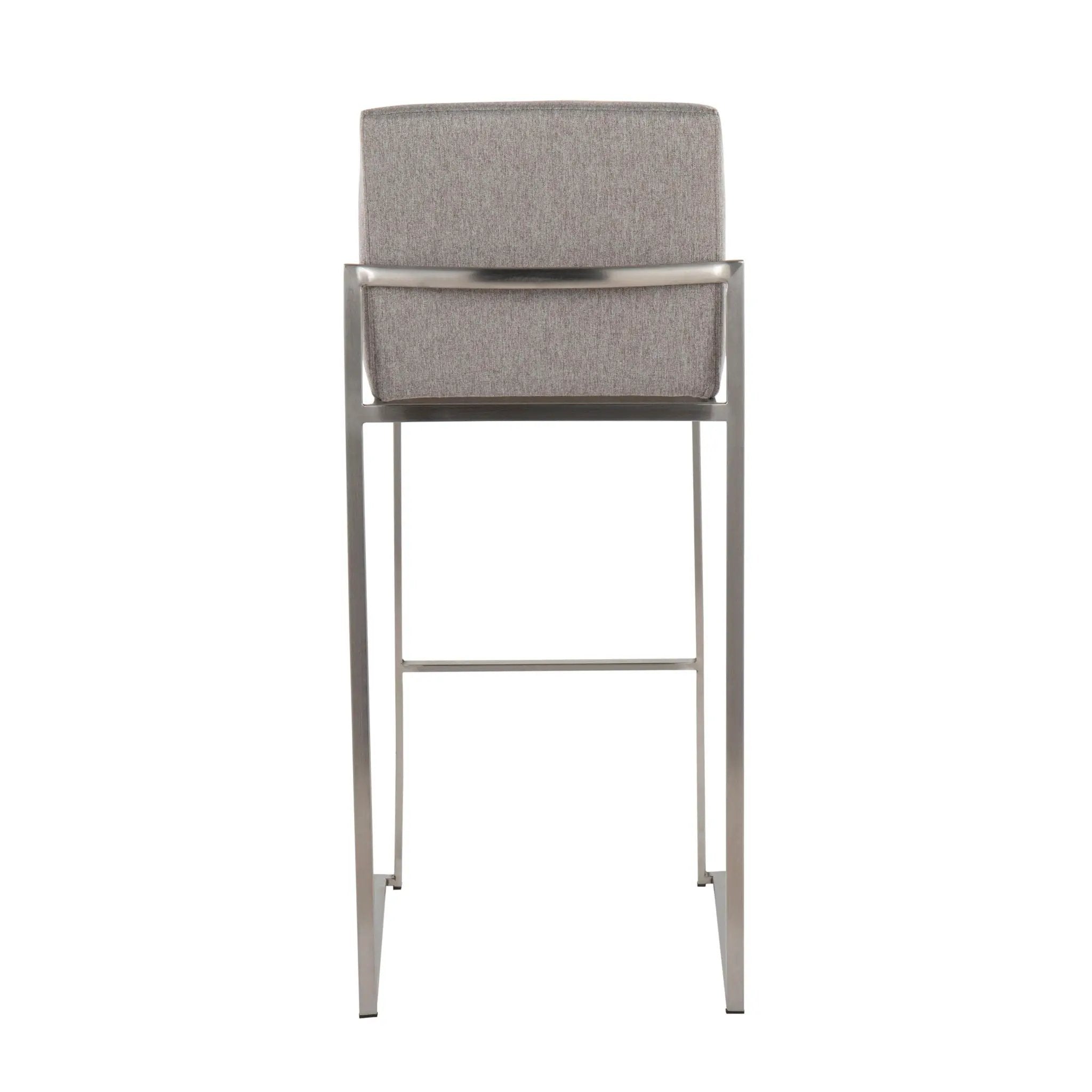 Fuji - Contemporary And Modern Elegance High Back Barstool by Unique Piece Furniture