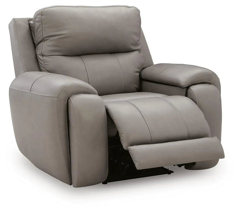 Real Moments - Power Recliner With Audio Seating - Ash by Unique Piece Furniture