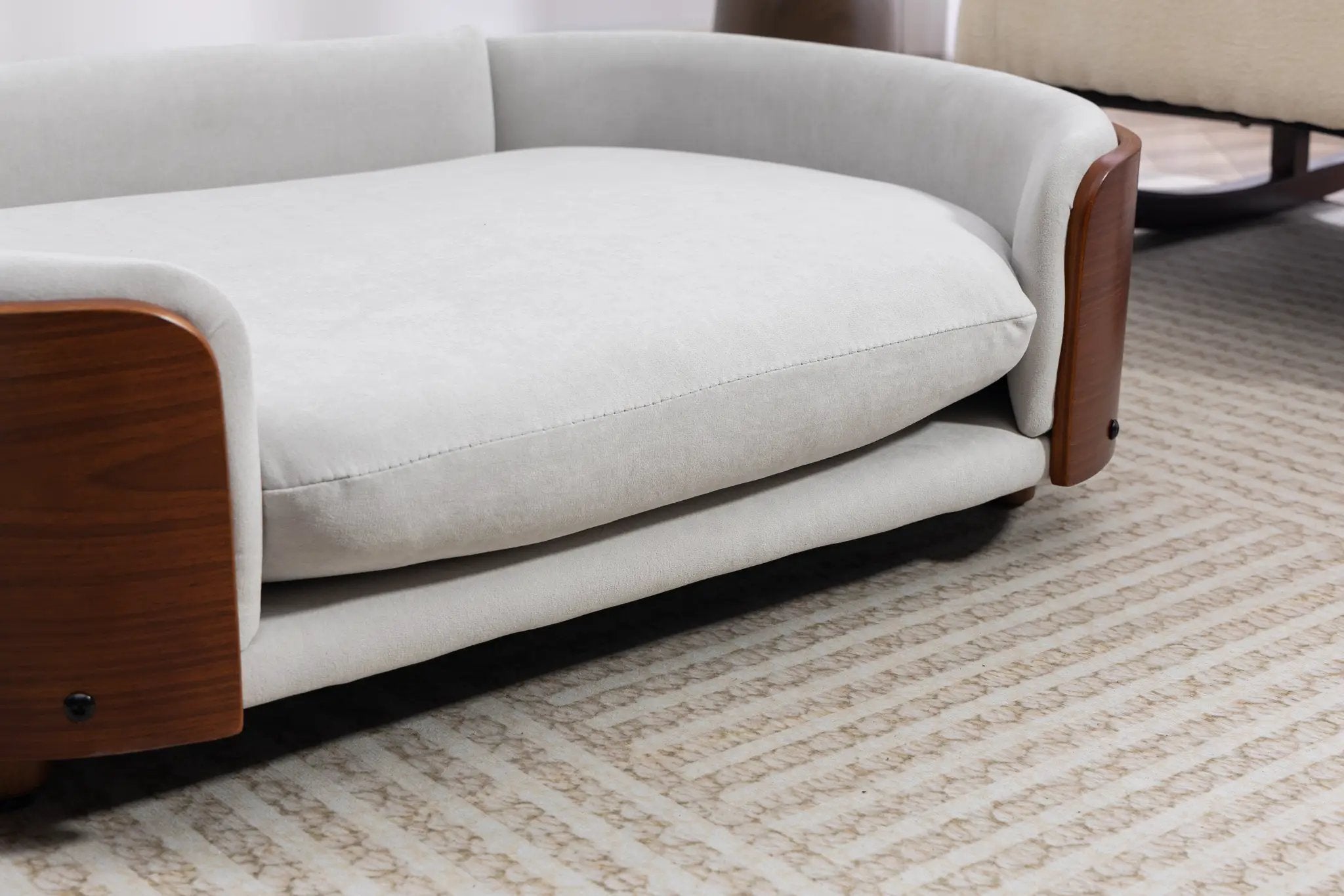 Scandinavian Style Elevated Dog Bed Pet Sofa by HouseOfZazla