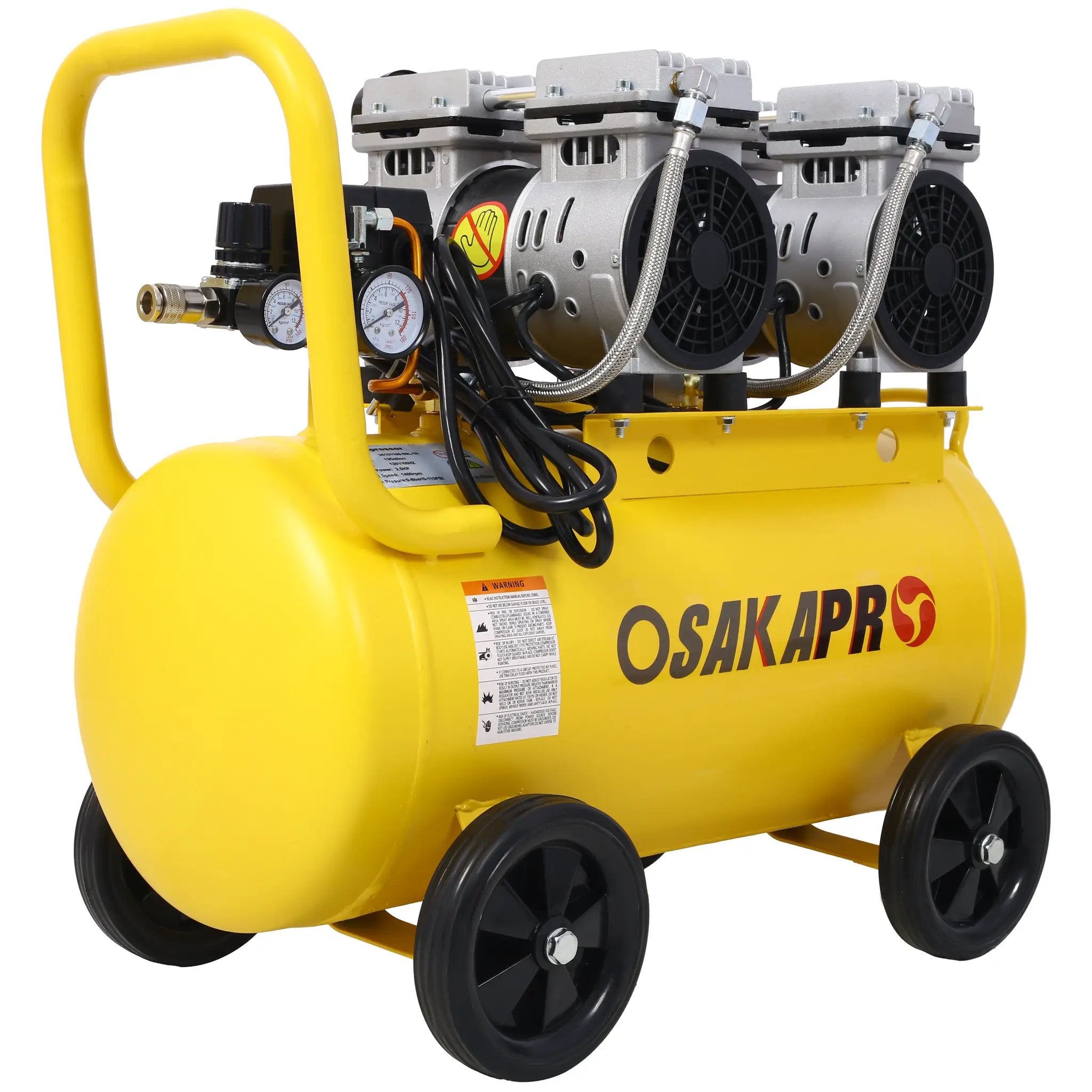 2.5 HP Silent Air Compressor 13 Gallon by HouseOfZazla