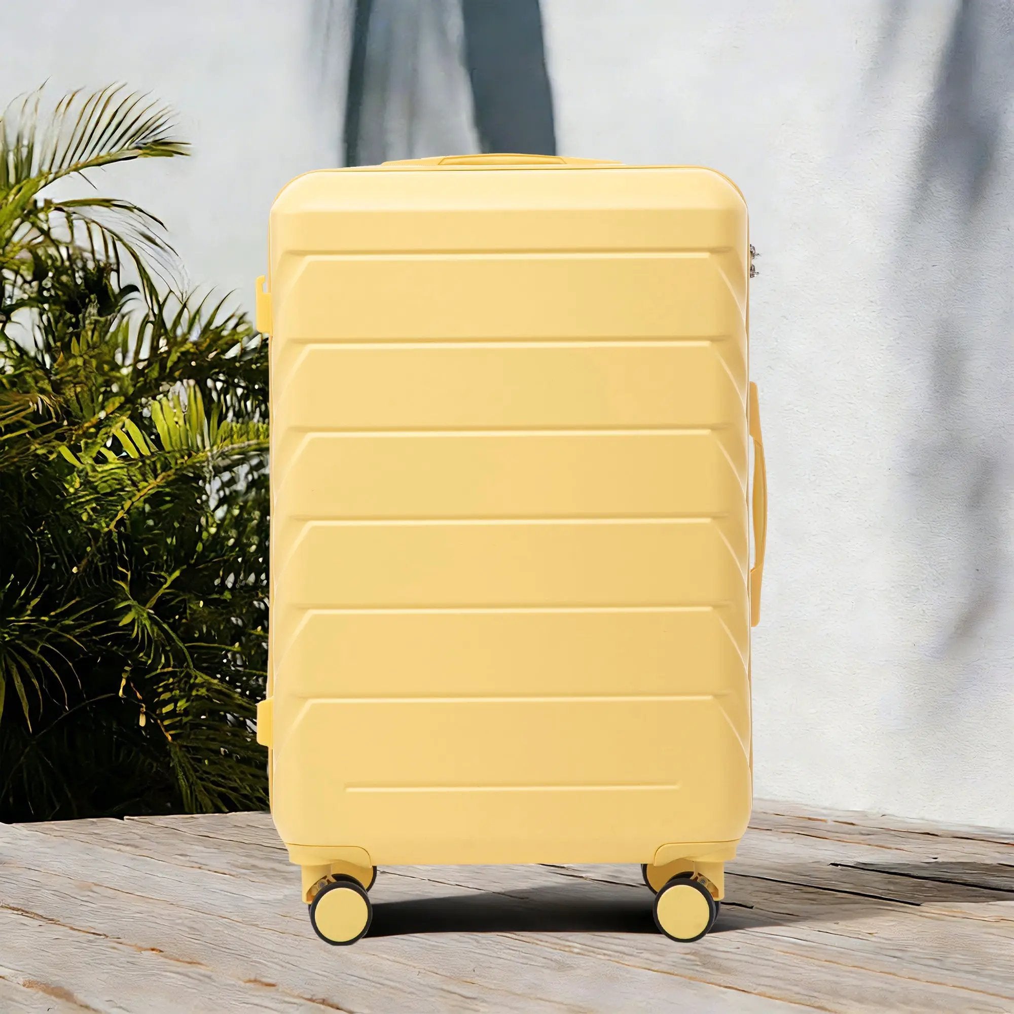 28 Inch ABS Hard Shell Large Travel Checked Luggage by HouseOfZazla