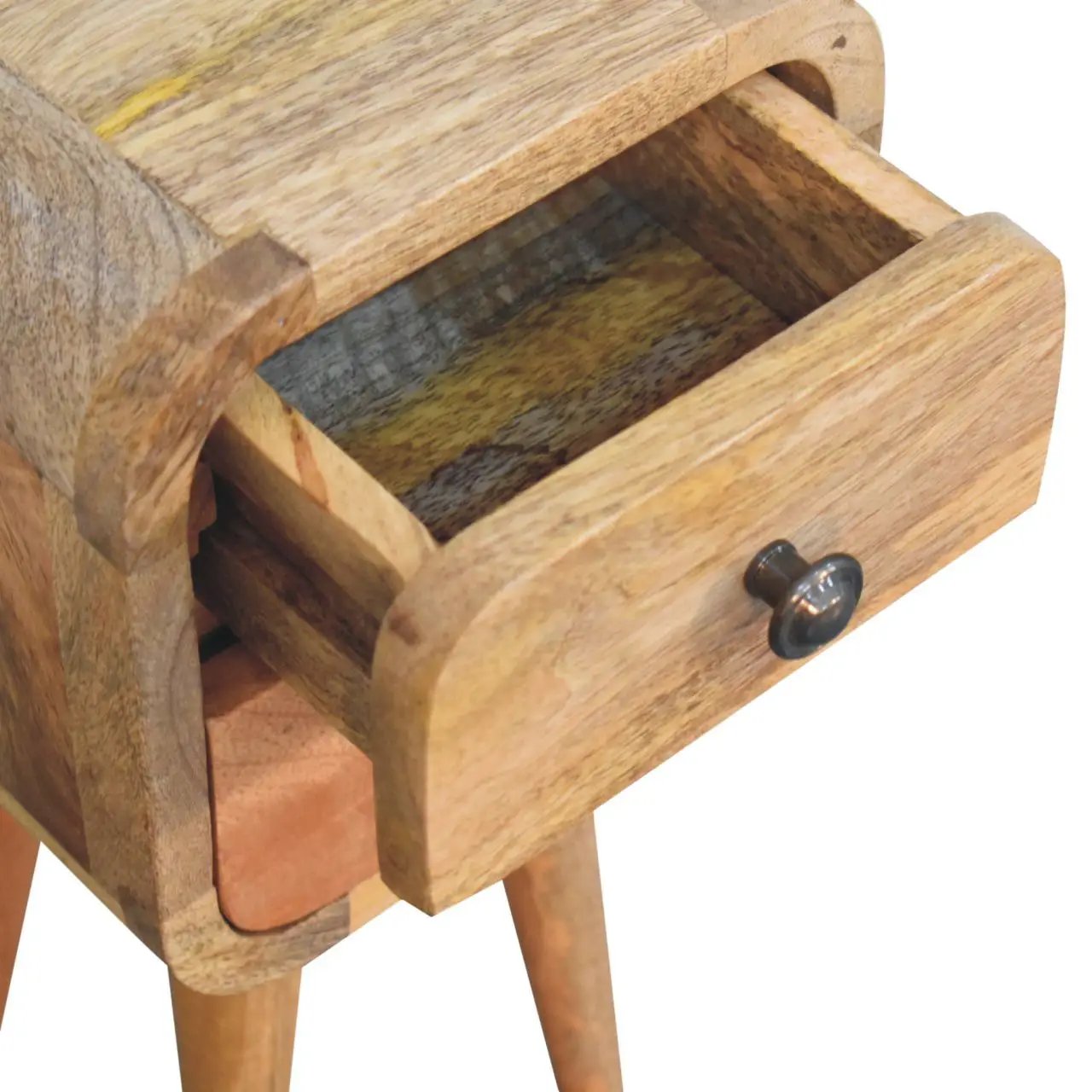 Curved Nightstand, by Unique Piece Furniture