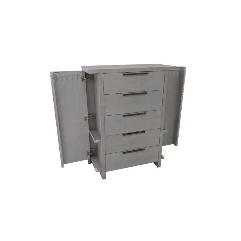 Aromas - Chest With Side Storage - White Oak by Unique Piece Furniture